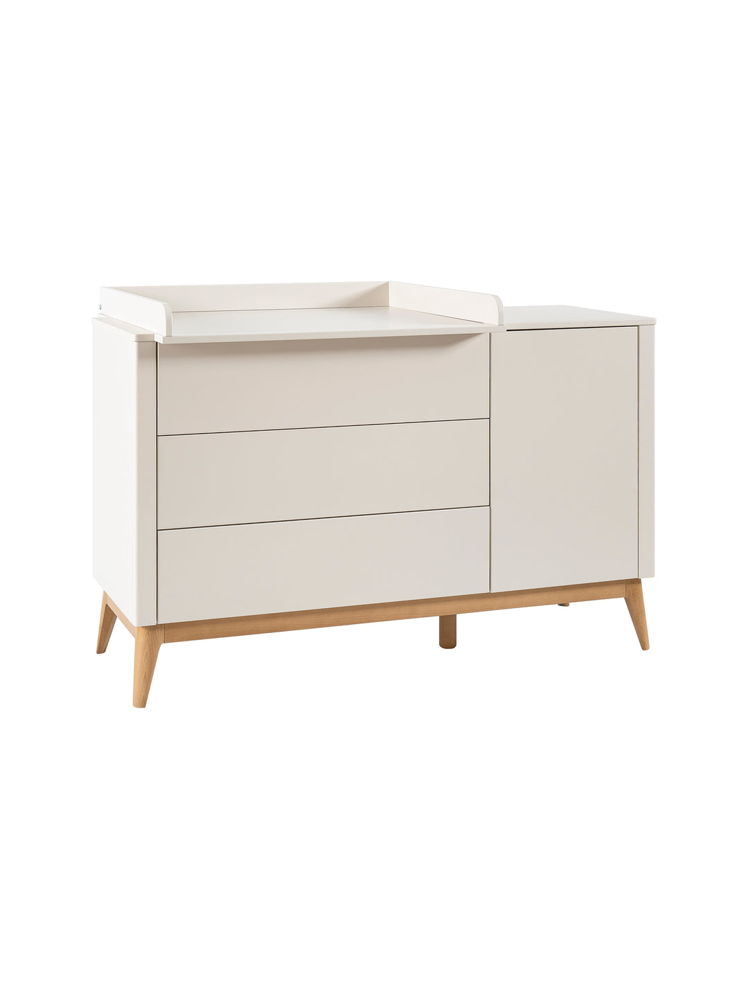 Pinio - Commode Seth 3 Laden + 1 Deur Champagne