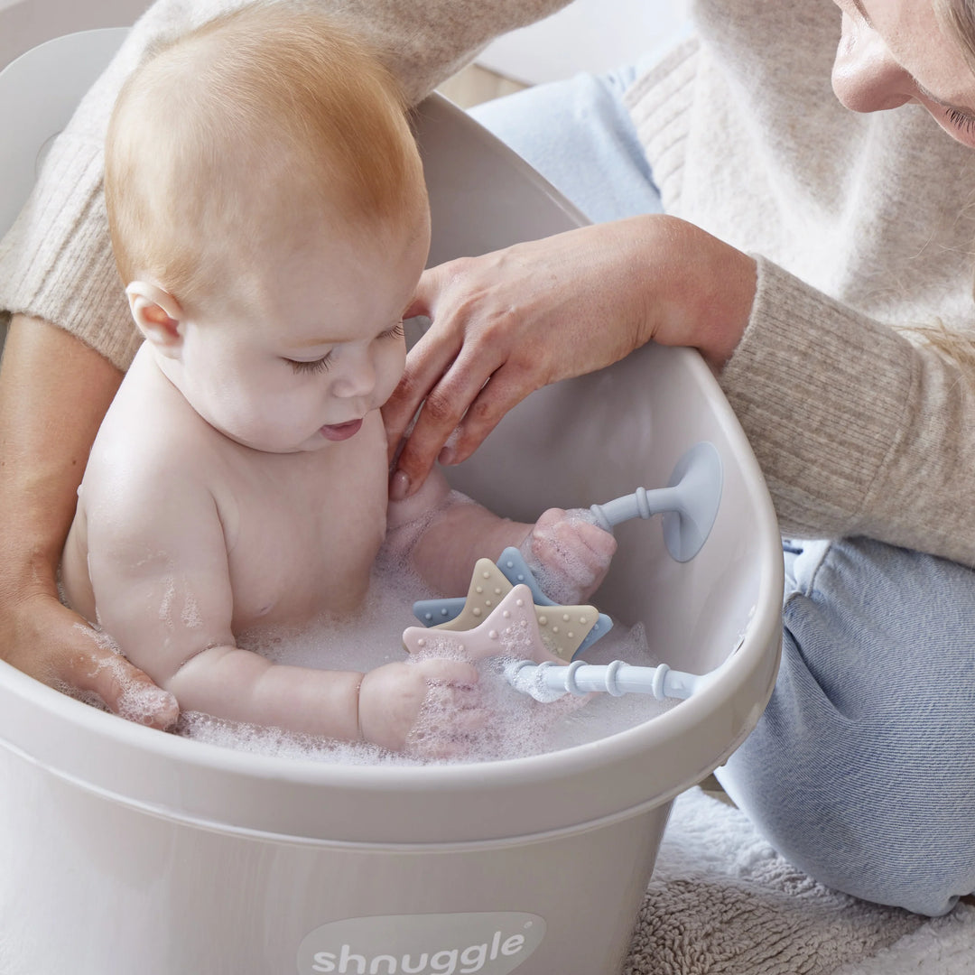 Shnuggle Stick N Play stervormig badspeeltje met zuignap