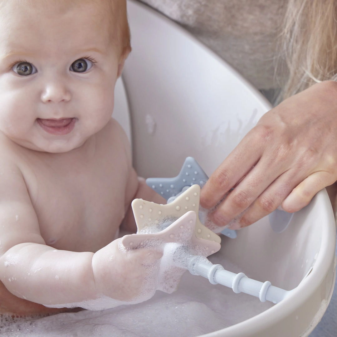 Shnuggle Stick N Play stervormig badspeeltje met zuignap