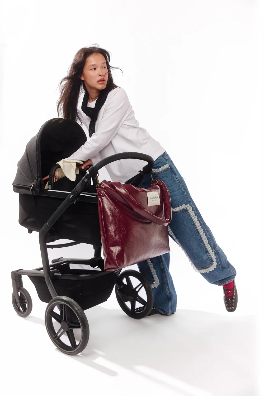 Studio Noos - Verzorgingstas Vegan Leather | Burgundy