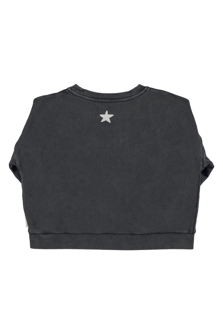 Piupiuchick - Sweater Jimi Hendrix Faded Black