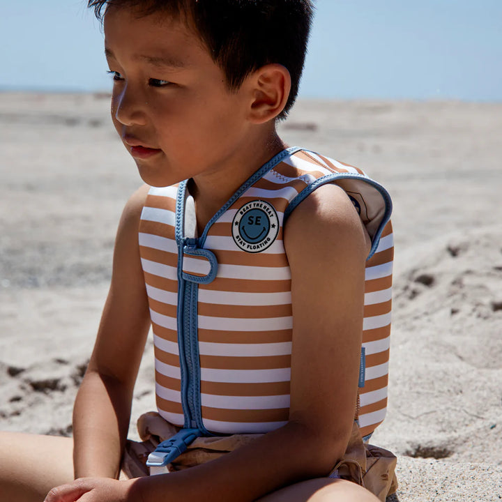 Swim Essentials - Zwemvest Softlines 3-6 jaar | Bruin