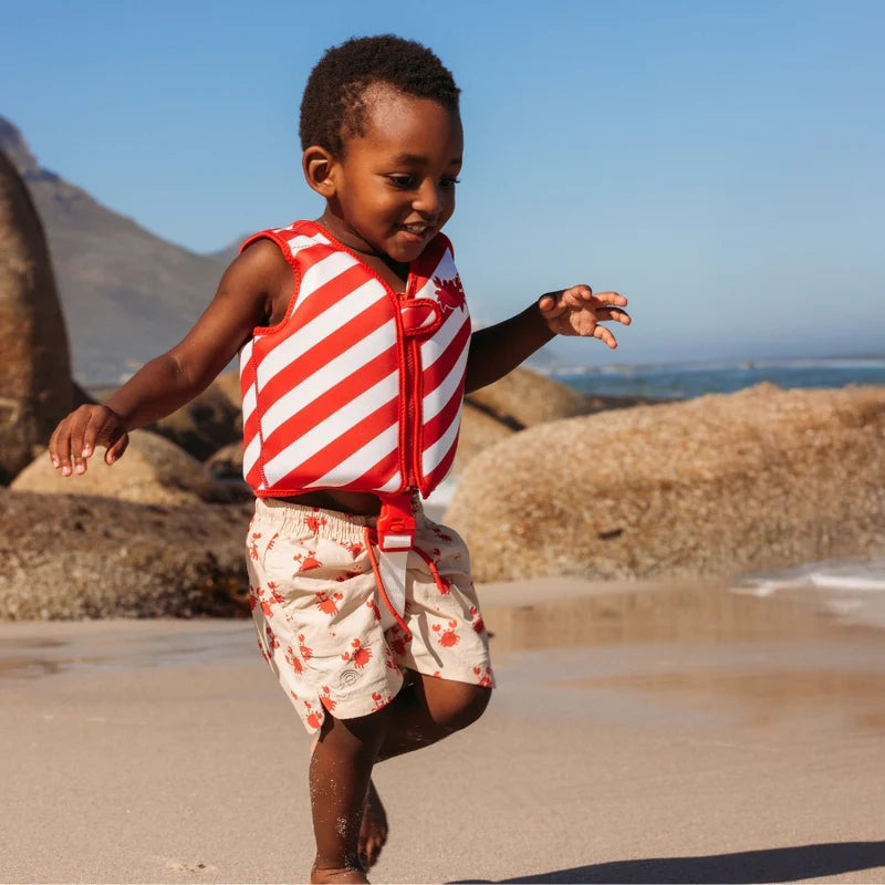 Swim Essentials - Zwemvest Crabby 1-2 jaar | Rood