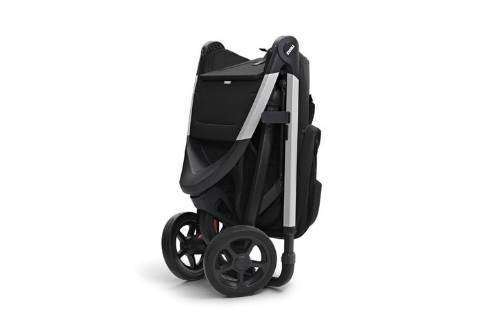 Thule Spring Buggy - Teal Melange on Black, lichtgewicht en eenvoudig opvouwbaar