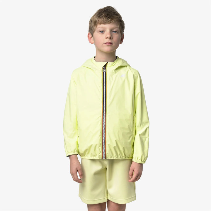 K-Way - Regenjas P. Jake Plus 2 Double | Yellow Lime Blue