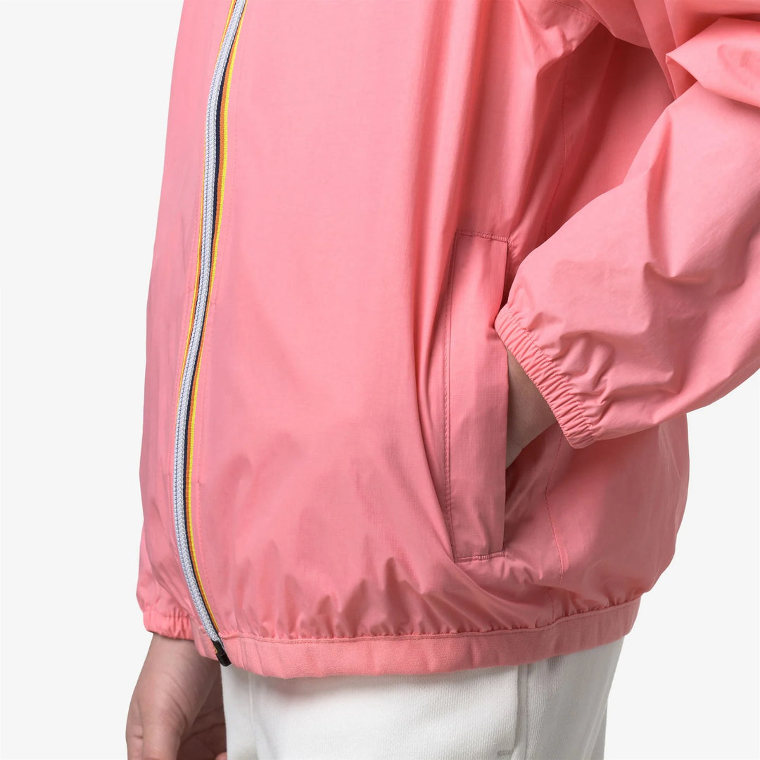 K-Way - Regenjas P. Le Vrai 4.0 Claude | Pink Geranium