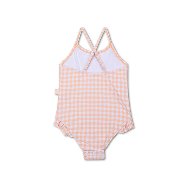 Swim Essentials - Badpak Sunset Grid | Oranje