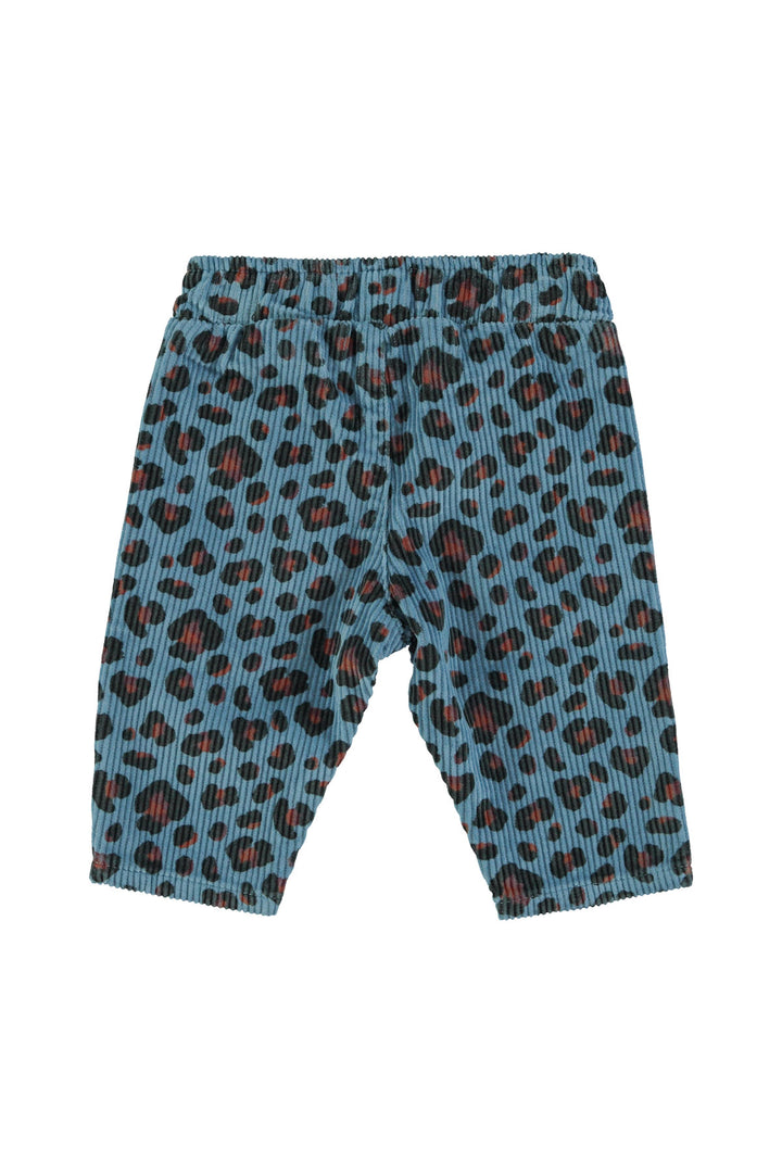 Piupiuchick - Broek Baby Unisex Corduroy Animal Blue