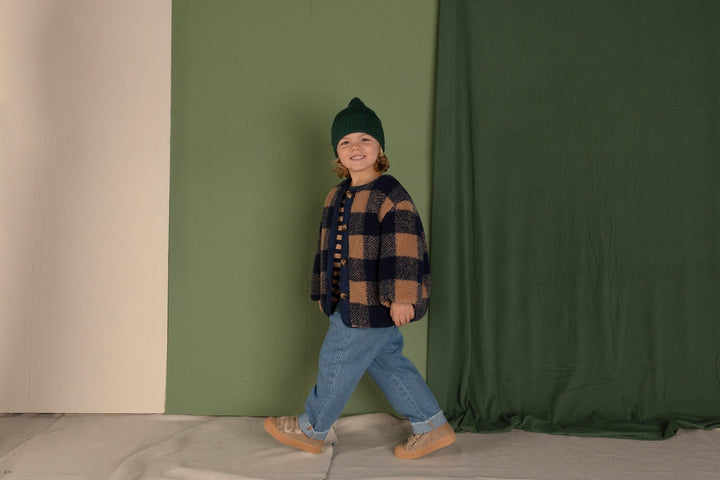 Nixnut - Jas Navy Checkered