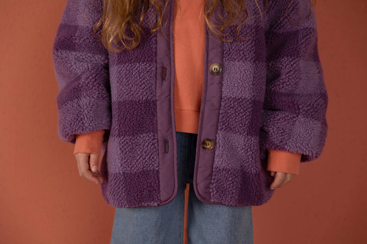 Nixnut - Jas Purple Checkered