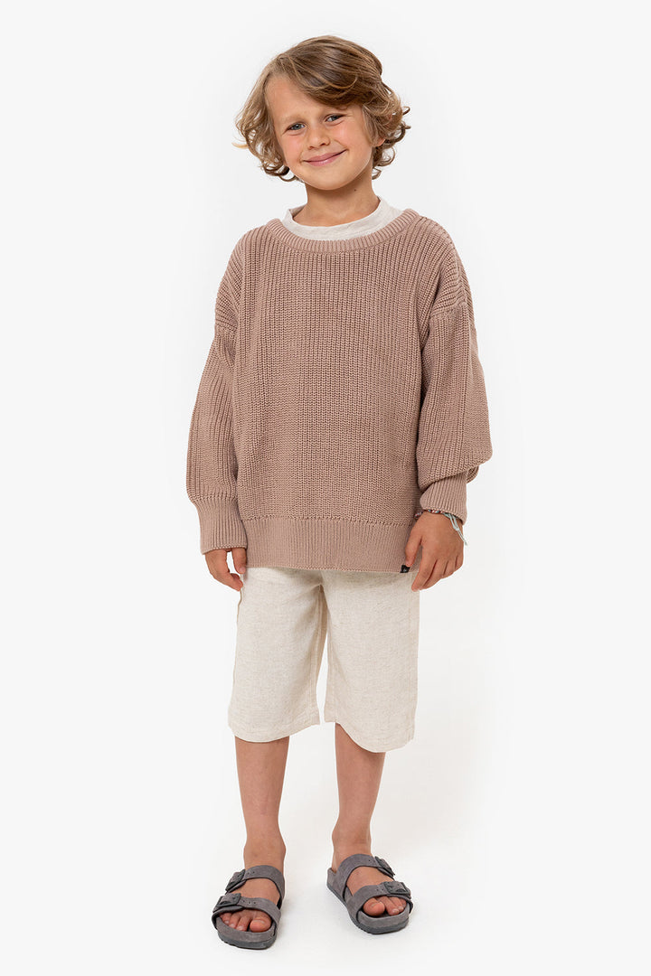Sweater Cordero Knit Caramel