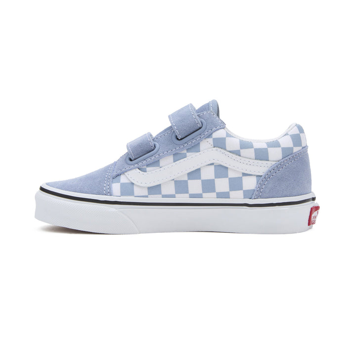 Sneakers Junior Old Skool V Color Theory Checkerboard Dusty Blue