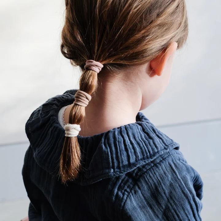 Mimi & Lula - Haarelastiekjes Badstof | Prairie Girl