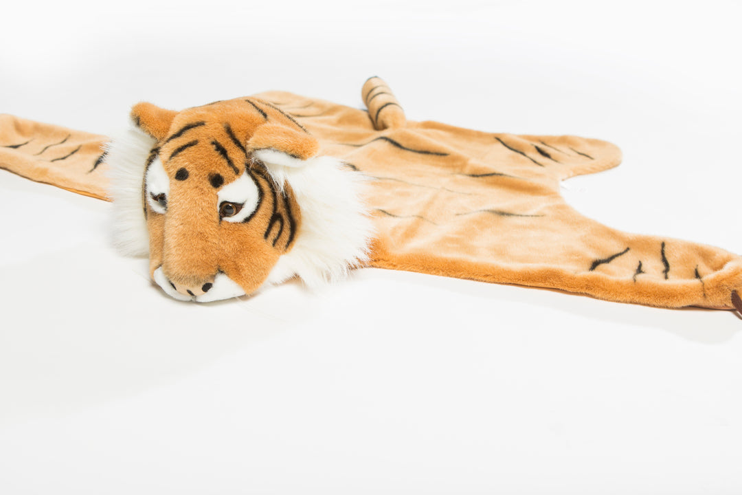 Wild & Soft verkleedcape Tiger van zacht nepbont voor kinderen