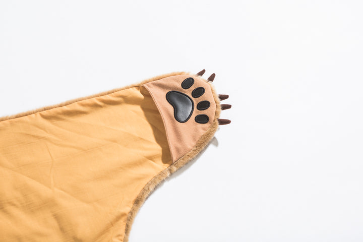 Wild & Soft verkleedcape Tiger van zacht nepbont voor kinderen