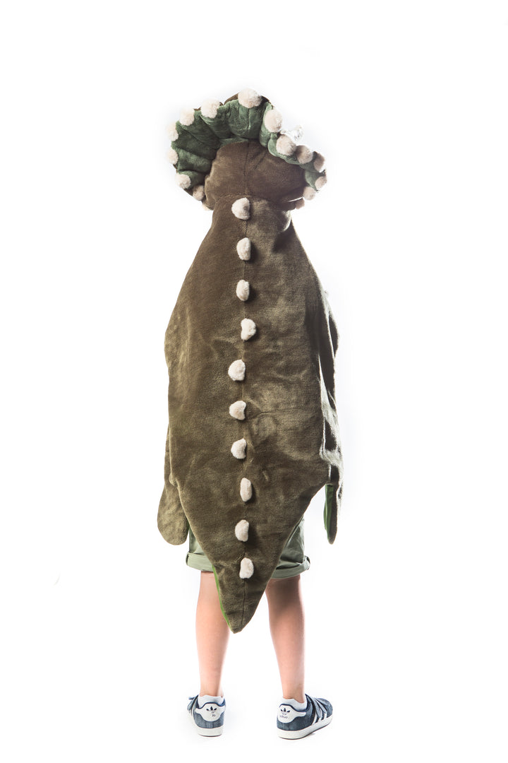 Wild & Soft verkleedcape Dino van zacht nepbont voor kinderen
