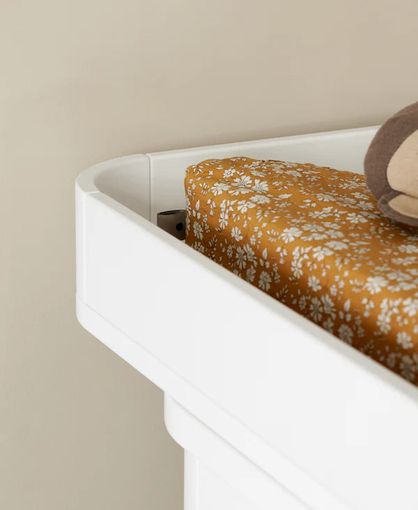 Oliver Furniture - Commode Wood 3 Laden + Opzetstuk | White