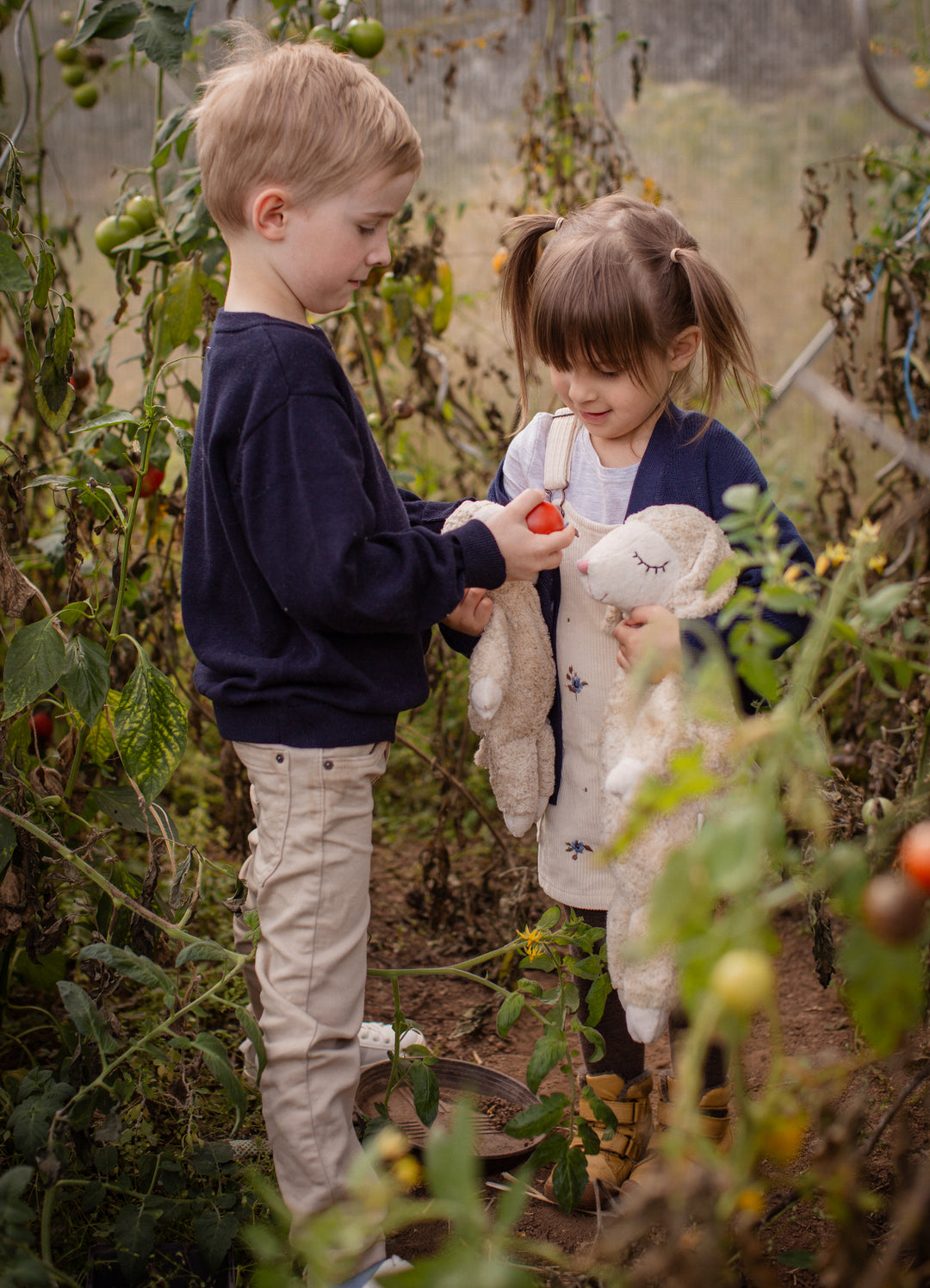 Senger - Warmteknuffel Schaap Large | Linnen