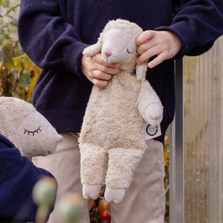 Senger - Warmteknuffel Schaap Small | Linnen