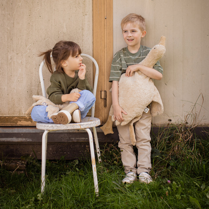 Senger - Warmteknuffel Gans Large | Linnen