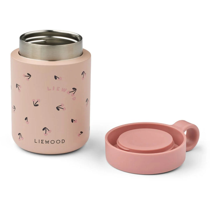 Liewood - Potje Voeding Kiani | Mini Cherry heart / Rosey