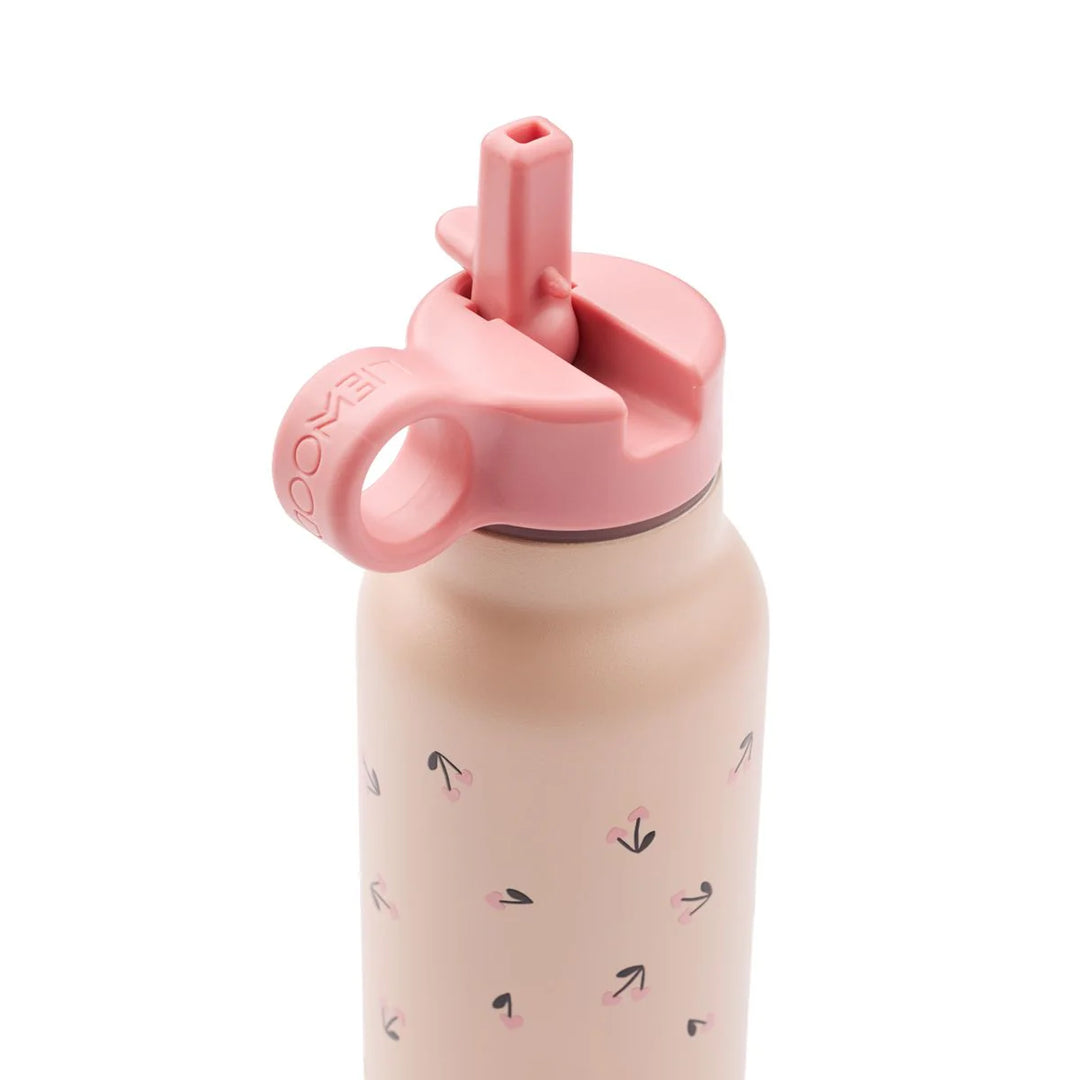 Liewood - Waterfles Falk 350ml | Mini Cherry heart / Rosey