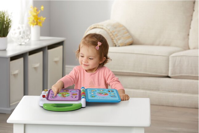 Interactief leerboek van Vtech met 100 woordjes in Nederlands en Engels