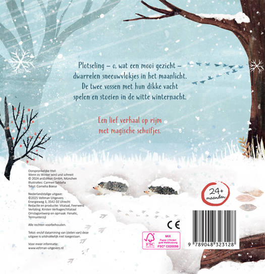 Veltman - Boek Als Het Gaat Sneeuwen