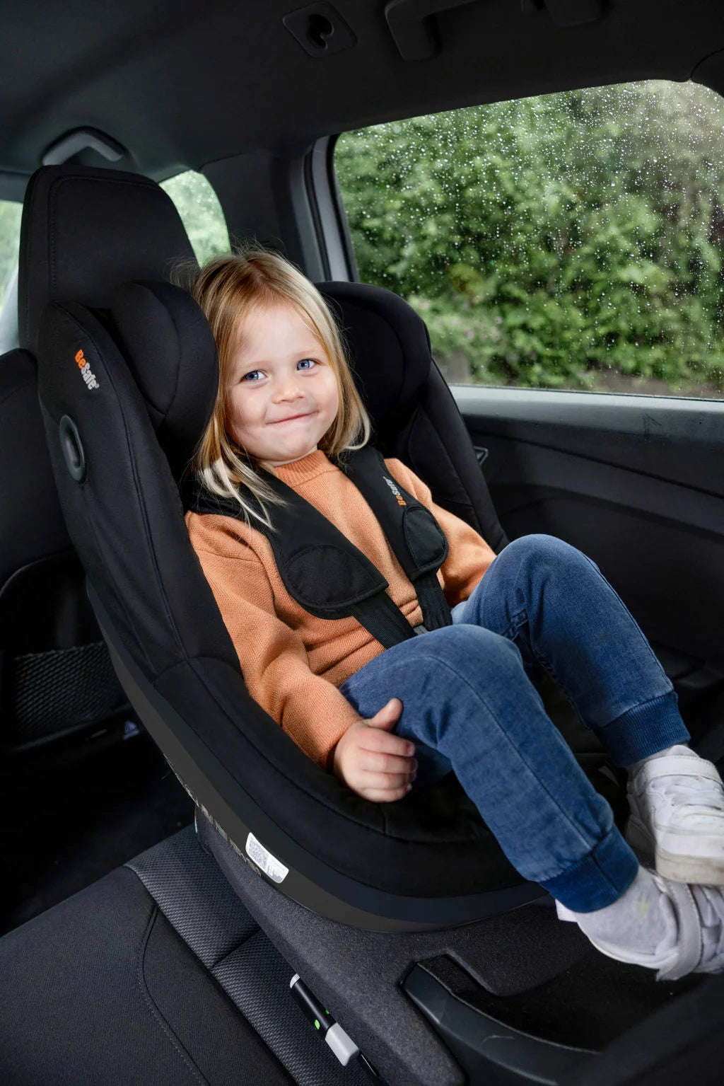 Besafe - Autostoel Beyond 2 360 Groep 1-2 | Black Soft Breeze
