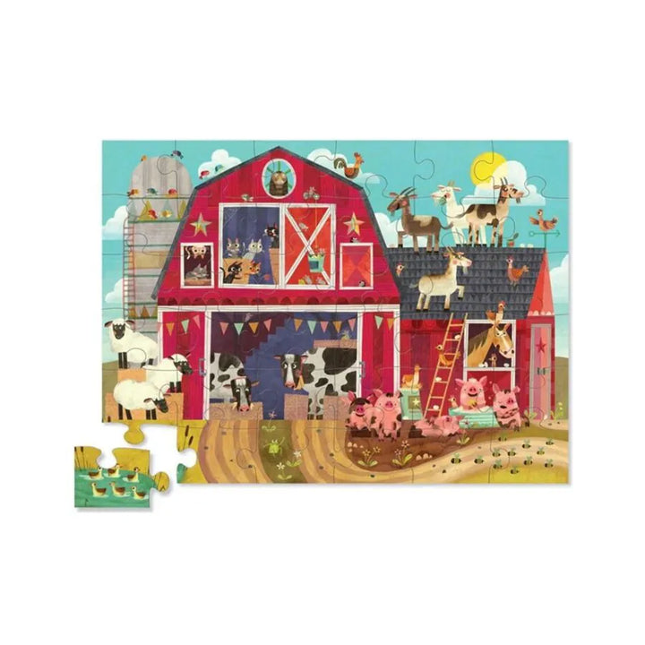 Crocodile Creek - Vloerpuzzel Boerderijvrienden | 36 Stuks