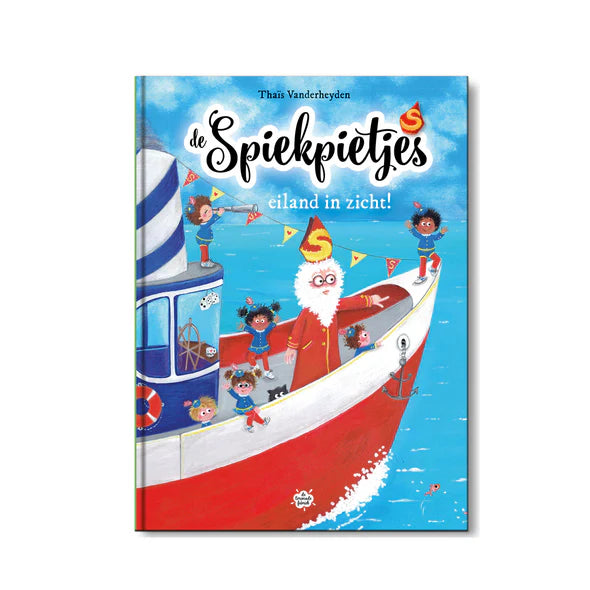 De Spiekpietjes - Boek Eiland In Zicht! + Pop Spiekpietje Anna