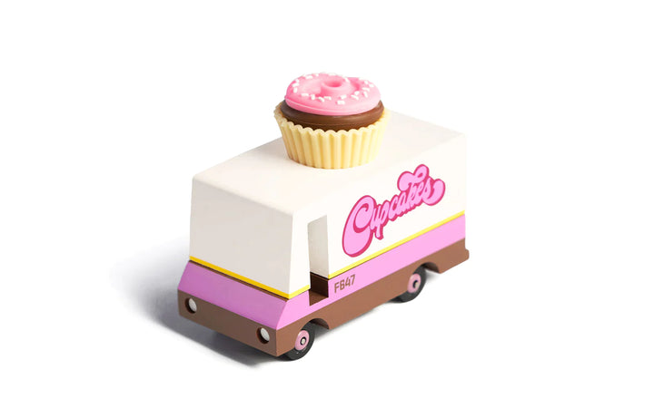 Speelgoedauto Candyvan Cupcakes