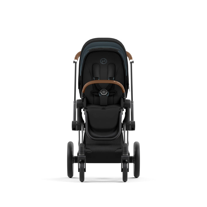 Cybex Kinderwagen Frame Priam Chrome Brown, basis voor luxe en stijlvolle kinderwagen