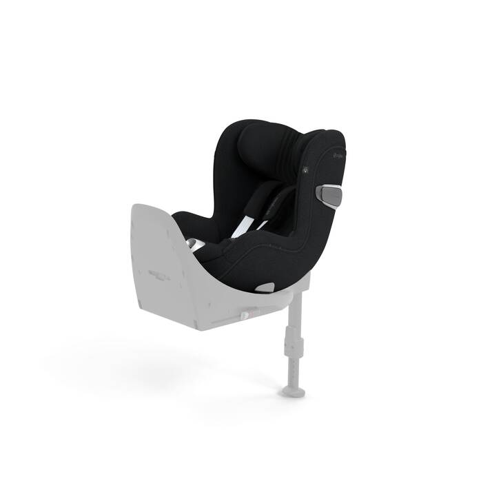 Cybex Sirona T i-Size Plus autostoel in Sepia Black, uitgerust met 360° rotatie en geavanceerde veiligheidsvoorzieningen