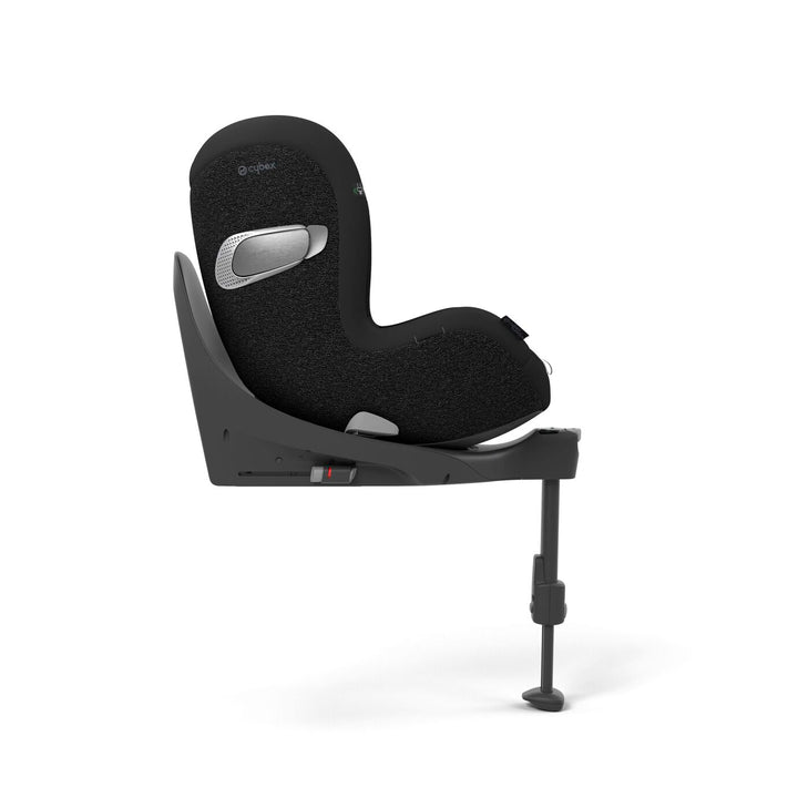 Cybex Sirona T i-Size autostoel in Sepia Black, uitgerust met 360° rotatie en geavanceerde veiligheidsvoorzieningen