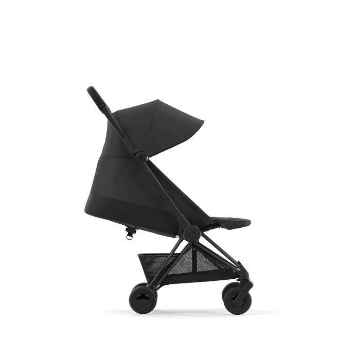Cybex Buggy Coya Matt Black / Sepia Black, ultracompact en luxe reisbuggy