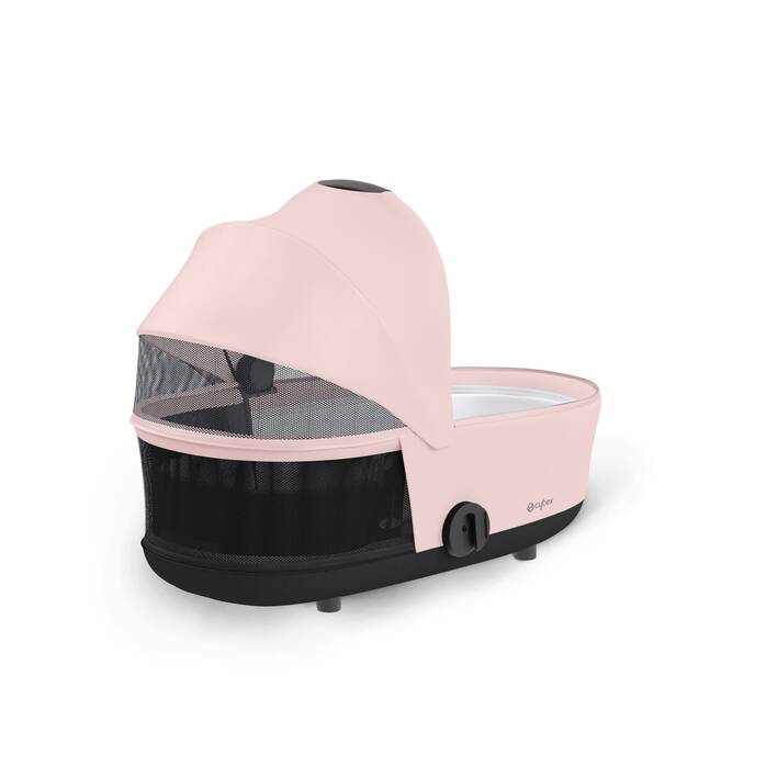 Cybex Draagmand Mios De Luxe in Peach Pink, ruim en comfortabel voor pasgeborenen
