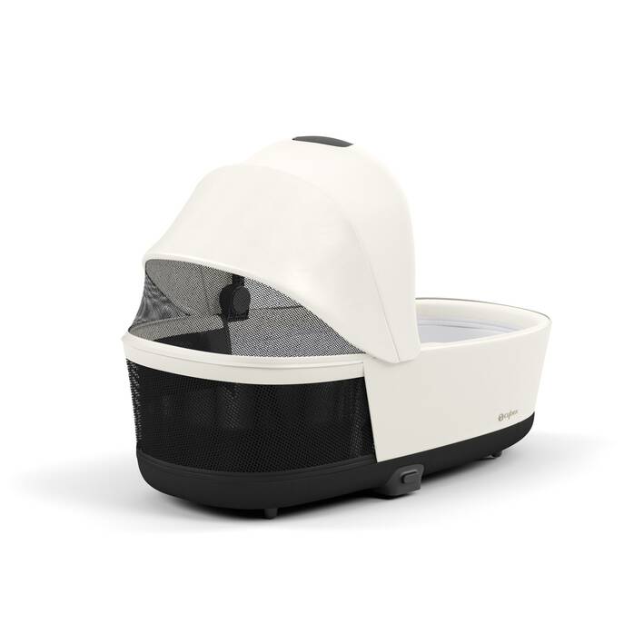 Cybex Draagmand Priam De Luxe Offwhite, comfortabel en stijlvol voor je baby
