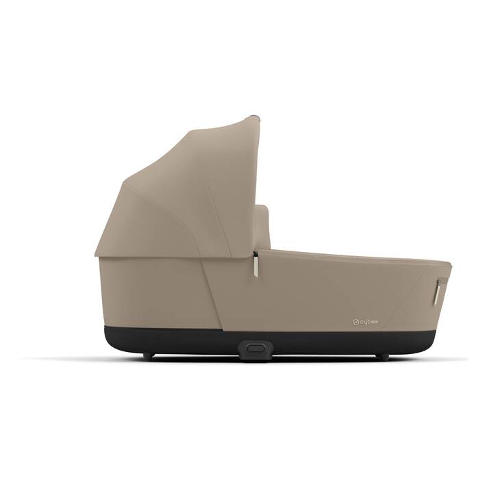Cybex Draagmand Priam De Luxe Cozy Beige, comfortabel en stijlvol voor je baby