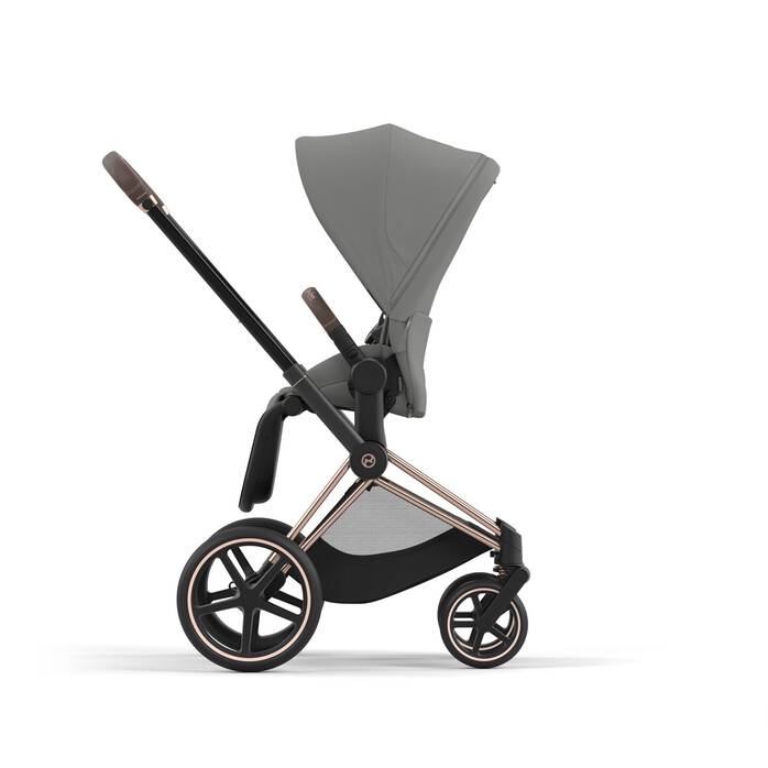 Cybex Zitting Priam Mirage Grey, luxueus en comfortabel voor je kinderwagen