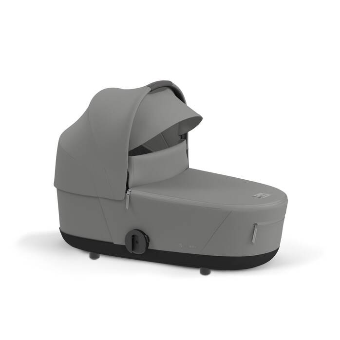 Cybex Draagmand Mios De Luxe in Mirage Grey, ruim en comfortabel voor pasgeborenen