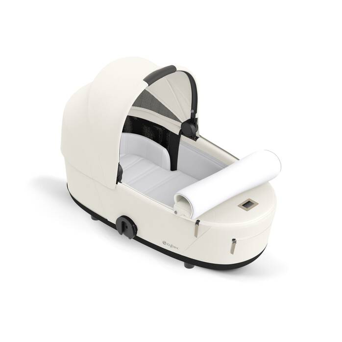 Cybex Draagmand Mios De Luxe in Off White, ruim en comfortabel voor pasgeborenen