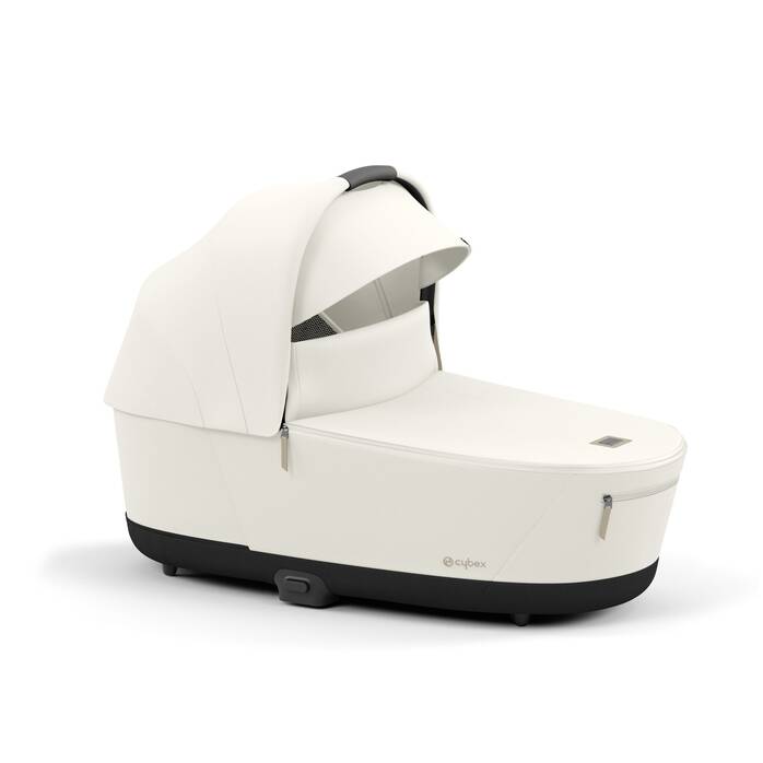 Cybex Draagmand Priam De Luxe Offwhite, comfortabel en stijlvol voor je baby