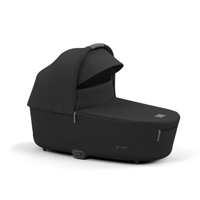 Cybex Draagmand Priam De Luxe Sepia Black, comfortabel en stijlvol voor je baby