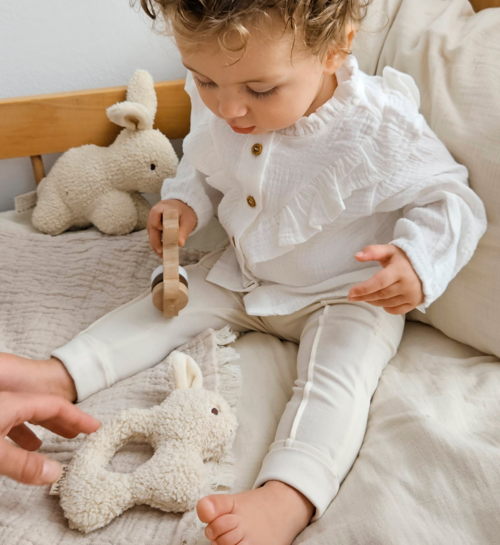 Bambam - Rammelaar Recycled Rabbit