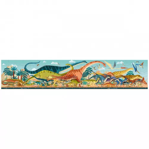 Puzzel Panoramic Dino (100stuks)