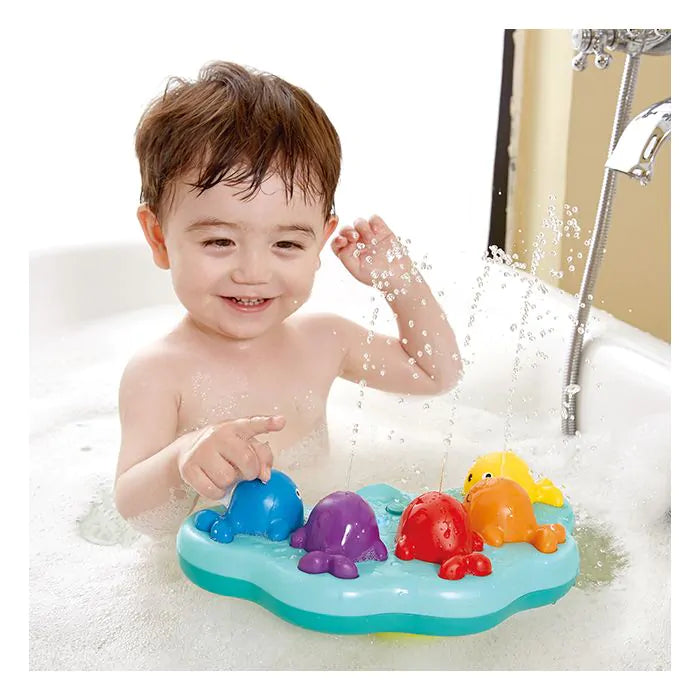 Hape Toys - Badspeeltje Muzikale Walvisfontein
