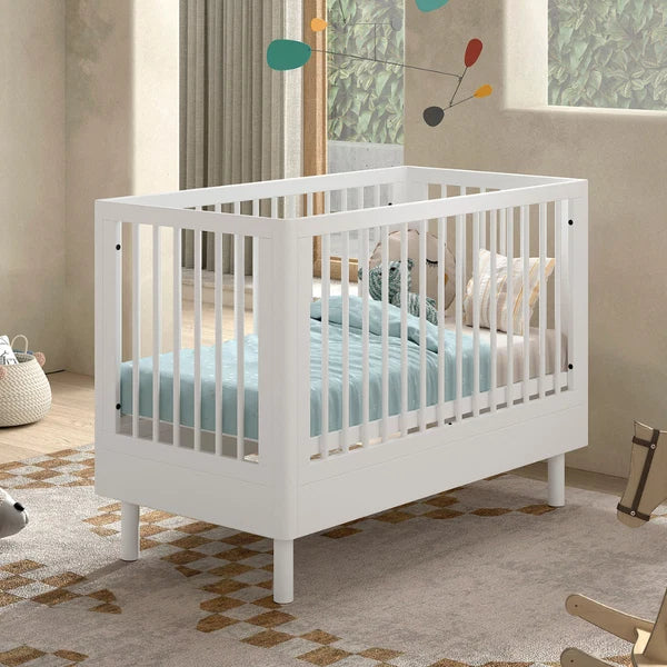 Jaxx - Bed Forrest Beech 60 x 120 cm | Wit