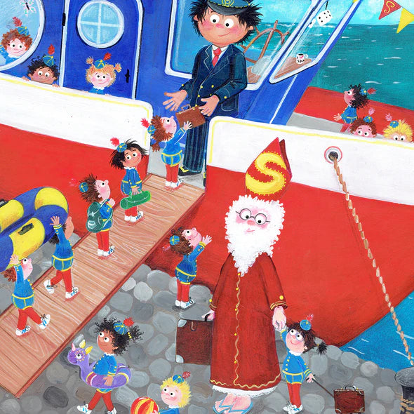 De Spiekpietjes - Boek Eiland In Zicht! + Pop Spiekpietje Anna