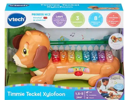 Vtech - Timmie Teckel Xylofoon | Muzikaal Speelgoed